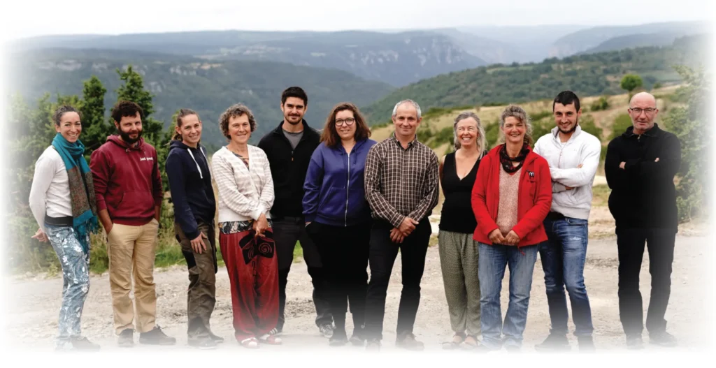 Photo des producteurs de lait de brebis du Fédou